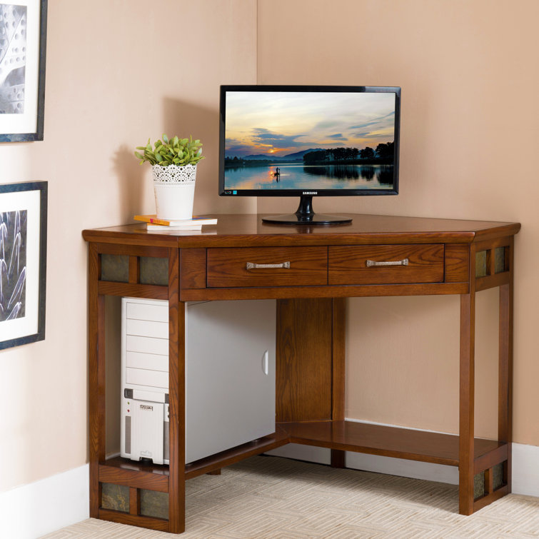 Breakwater Bay Moorton Corner Computer Desk & Reviews Wayfair